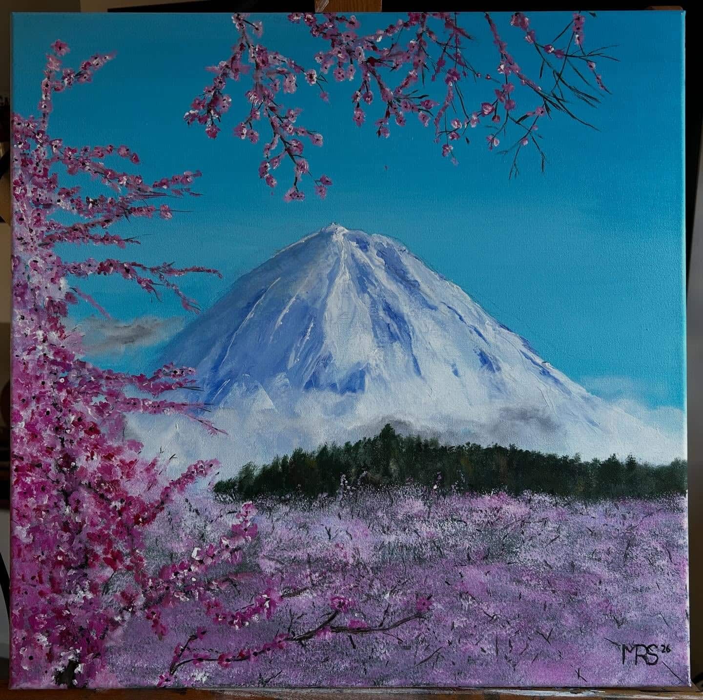 Fuji in Bloei