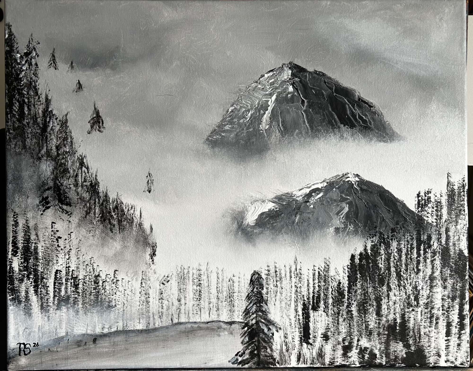 Misty mountains (3e exemplaar)
