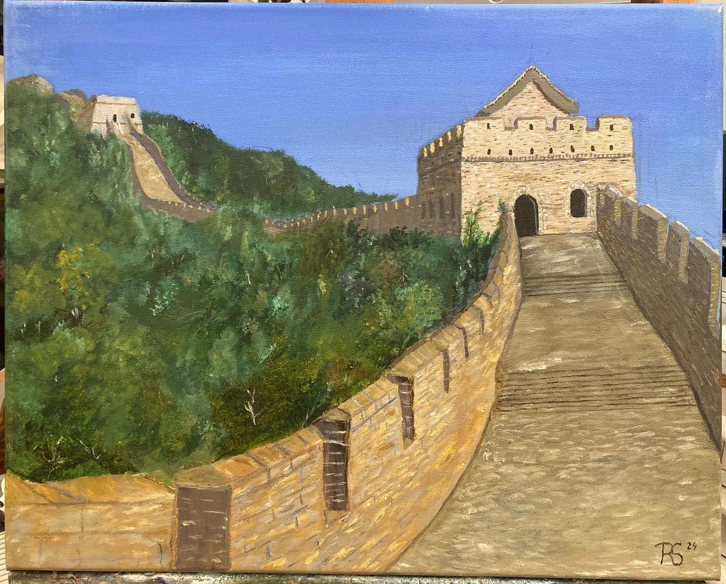 De Chinese Muur 40x50