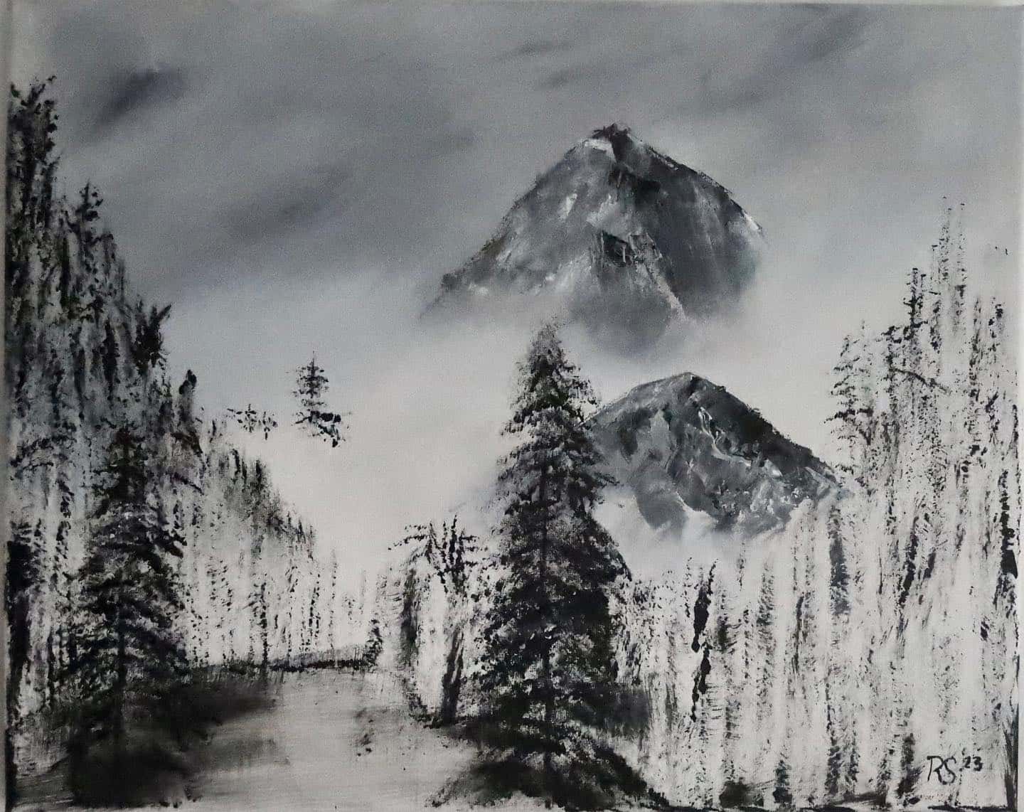 Misty mountains (1e exemplaar)