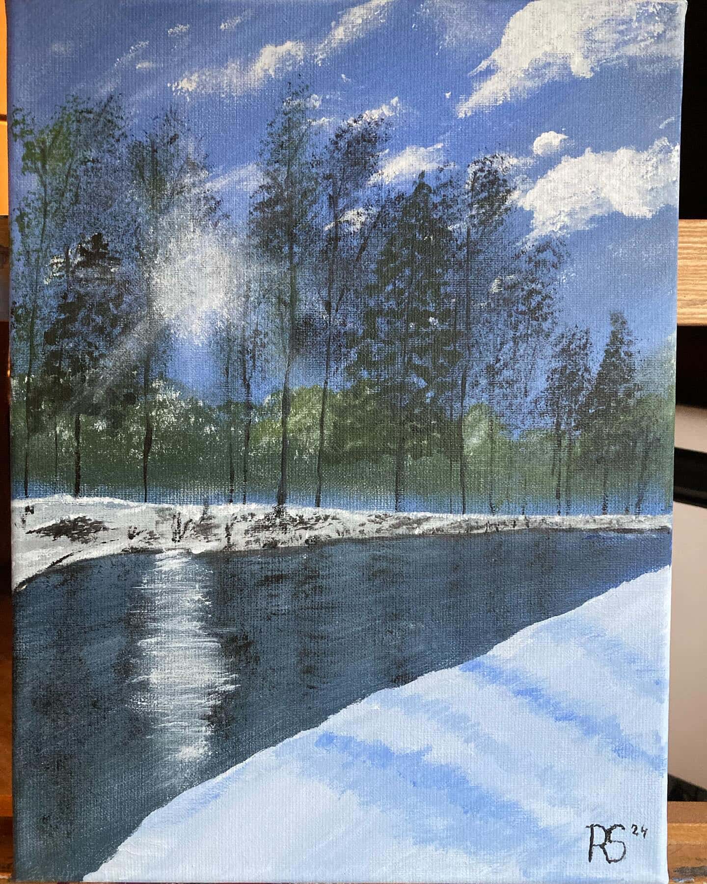 Winterrivier 30x40